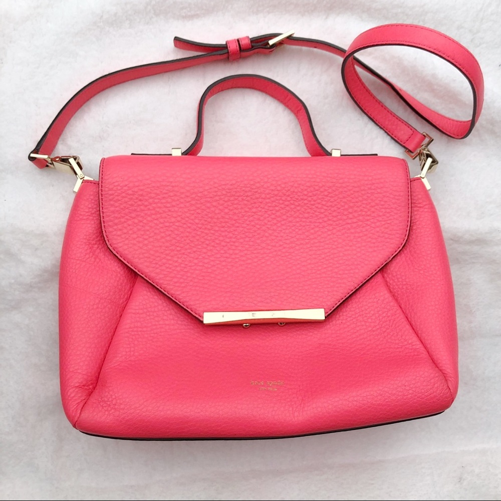 👛 Kate Spade Coral Pink Envelope Crossbody Bag